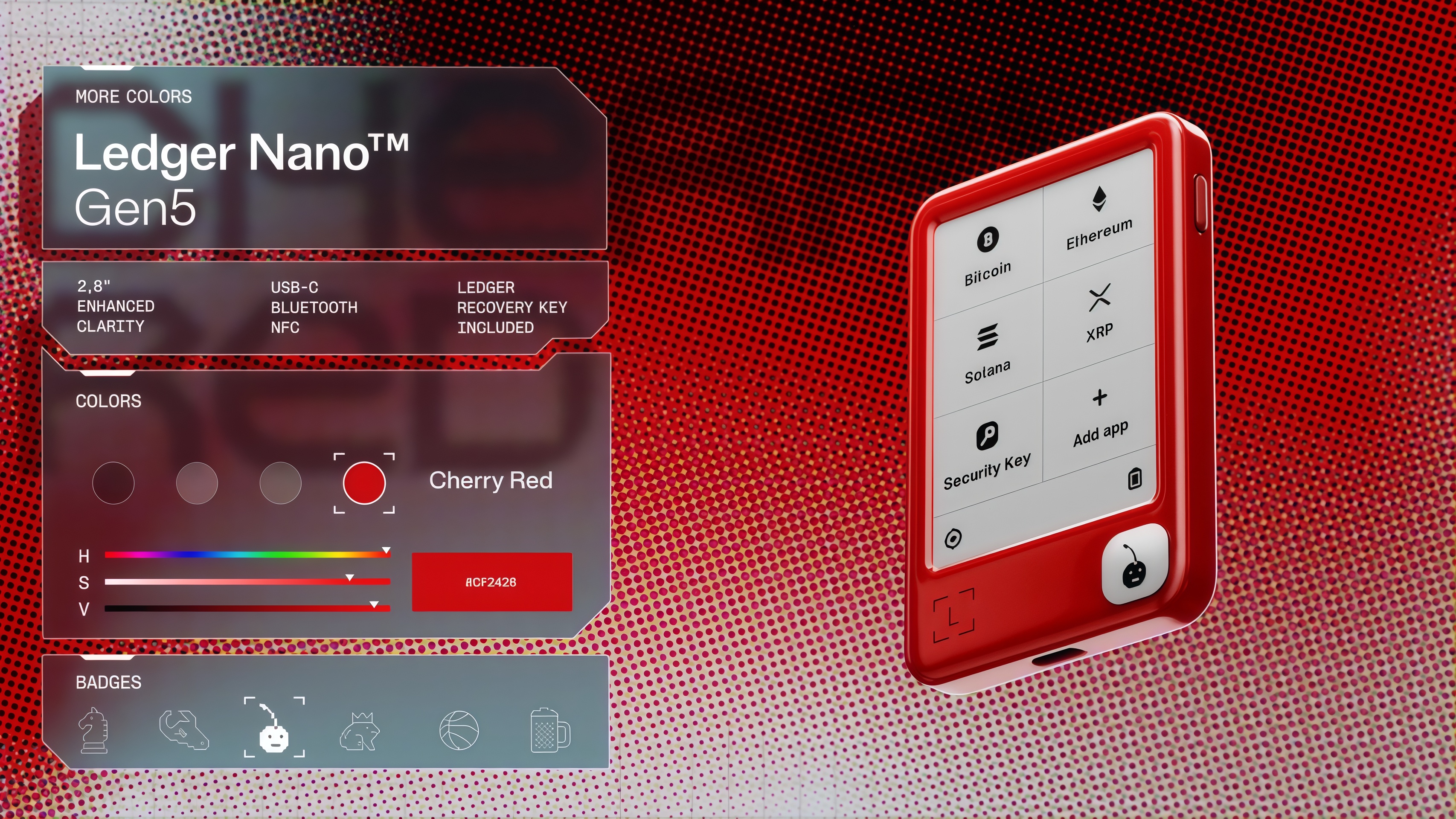 Ledger Nano Gen5 EAL6+ 安全芯片
